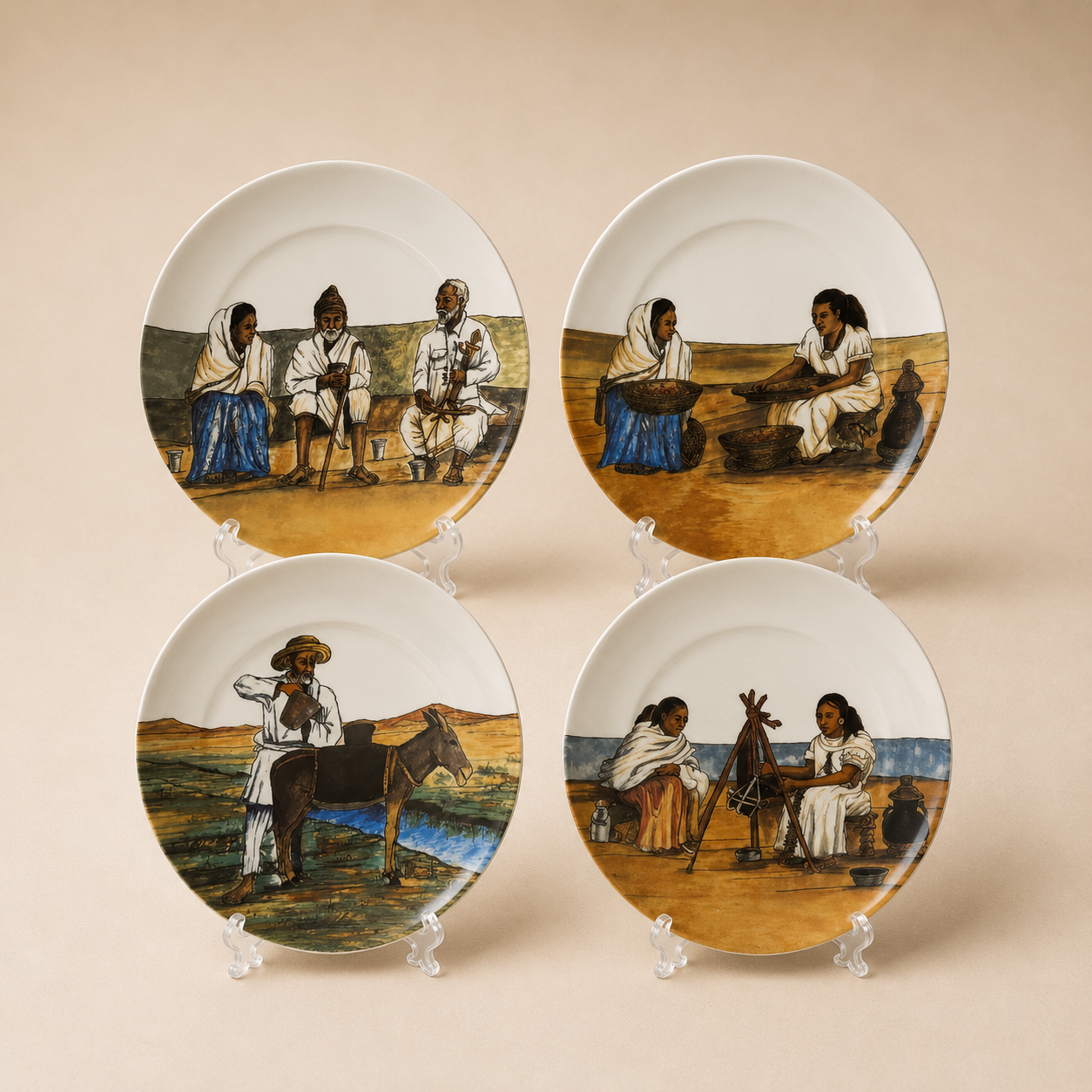 Dinner plate set