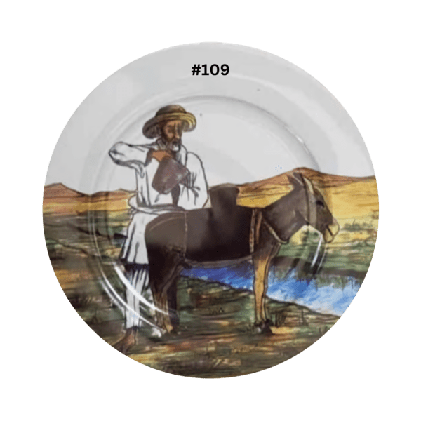 bahlawi Design plate #109 Farmers donkey-trans bahlawi Design plate #109 Farmers donkey-trans
