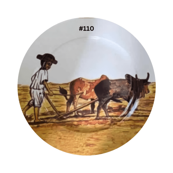 bahlawi Design plate #110 Working the land-trans bahlawi Design plate #110 Working the land-trans