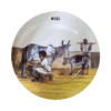 bahlawi Design plate #111 Milking cow and a shepherd-trans bahlawi Design plate #111 Milking cow and a shepherd-trans