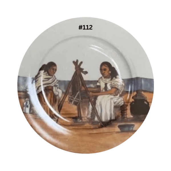 bahlawi Design plate #112 Making butter-trans bahlawi Design plate #112 Making butter-trans