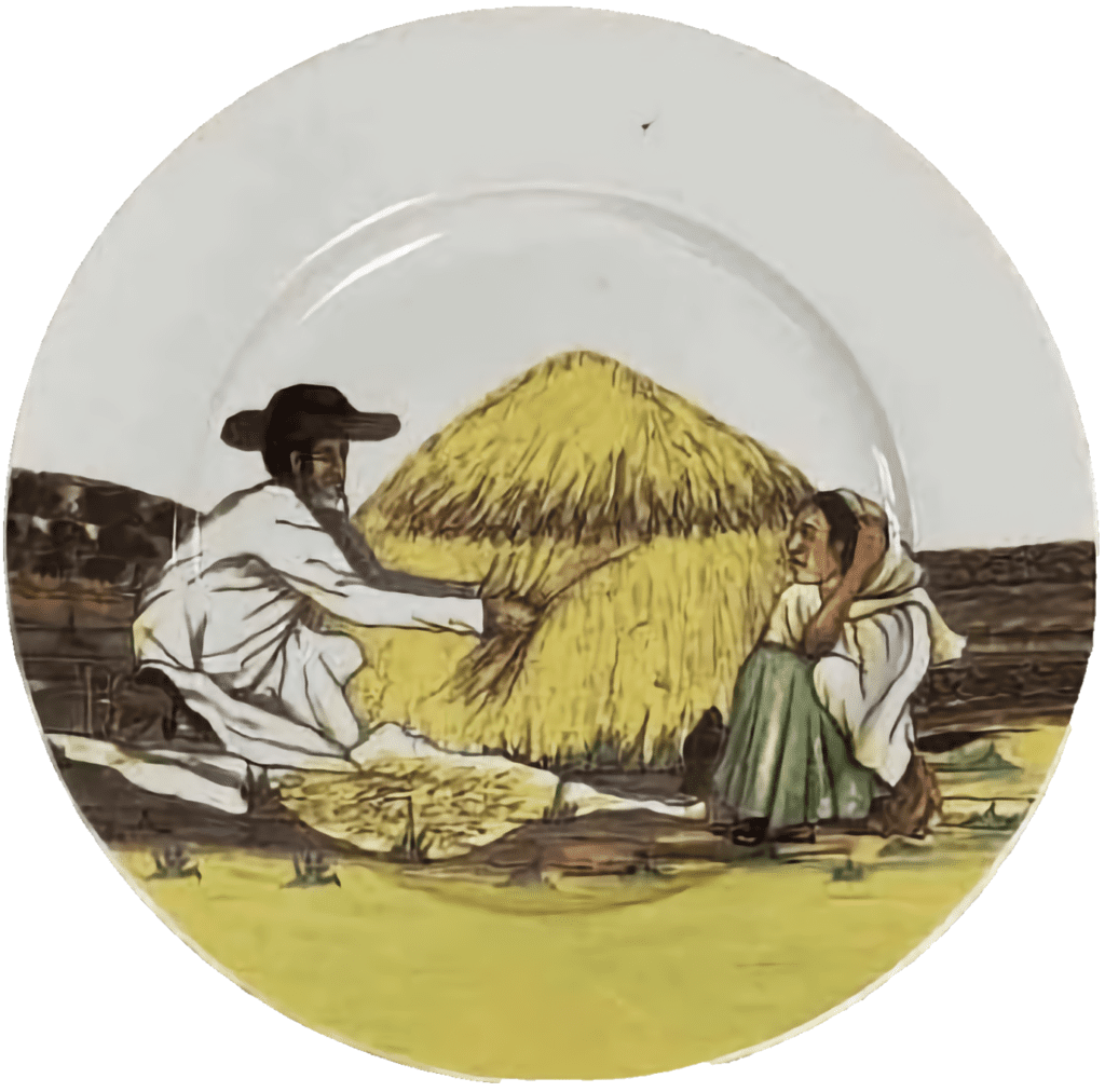 bahlawi Design plate #101 Harvesting seaon