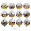 Bahlawi 12 Plate Set with Design # Bahlawi 12 Plate Set with Design #